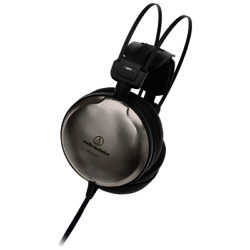 Audio-Technica ATH-A2000Z Art Monitor Closed-Back Dynamic Over-Ear Headphones, Titanium Silver
